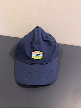 TaylorMade Navy Blue Cap with Sunset Patch